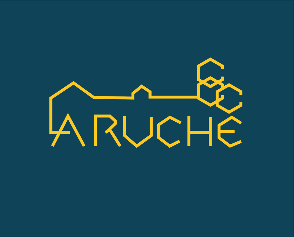 logo la Ruche : tiers-lieu culturel et pretotheque à Baulon